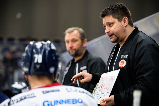 Västerviks tränare Mattias Karlin