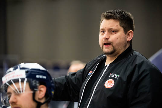 Västerviks tränare Mattias Karlin