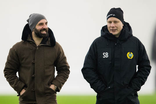 Kennedy Bakircioglu och tränare Stefan Billborn