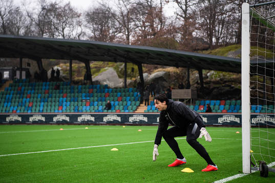 Målvakt Damir Mehic
