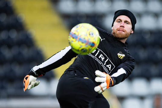 Målvakt Peter Abrahamsson