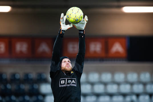 Målvakt Peter Abrahamsson