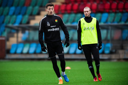 Leonard Pllana och Alexander Angelin