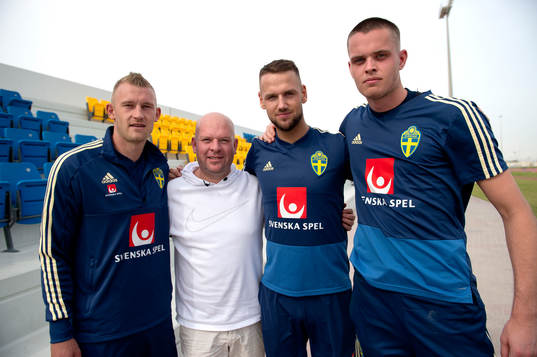 AIK head scout Tobias Ackerman visit Sweden and AIK players