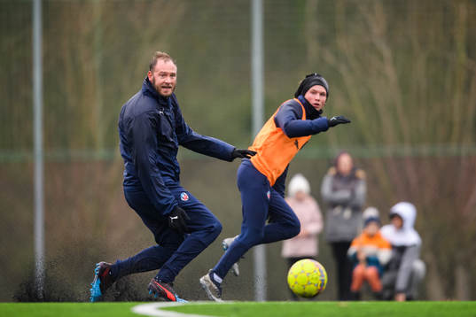 Bläddra bland fler bilder av Fotboll, Allsvenskan, Helsingborg, Träning