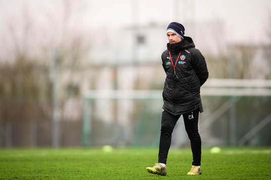 Assisterande tränare Christoffer Andersson