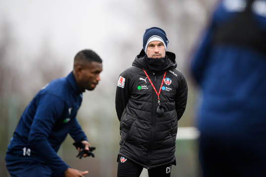 Assisterande tränare Christoffer Andersson