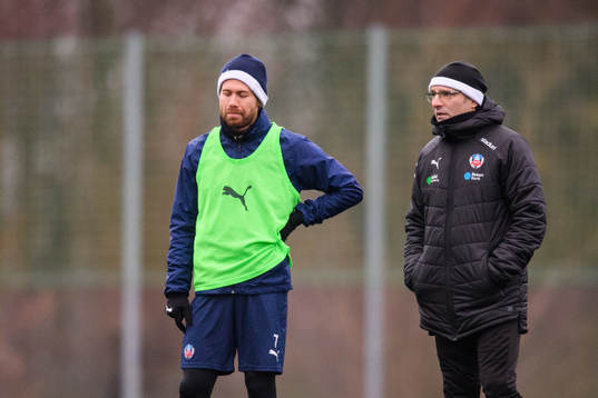 Anders Randrup och tränare Per-Ola Ljung
