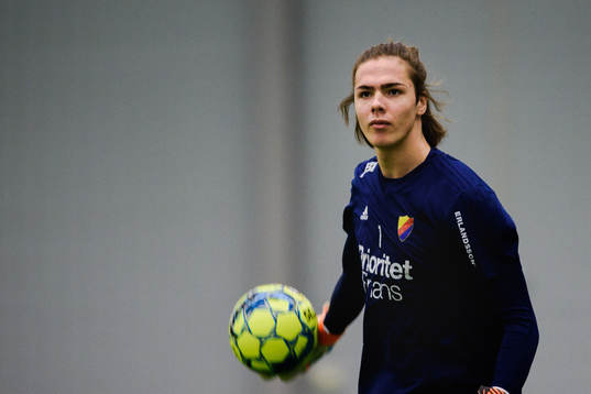 Målvakt Jacob Widell Zetterström