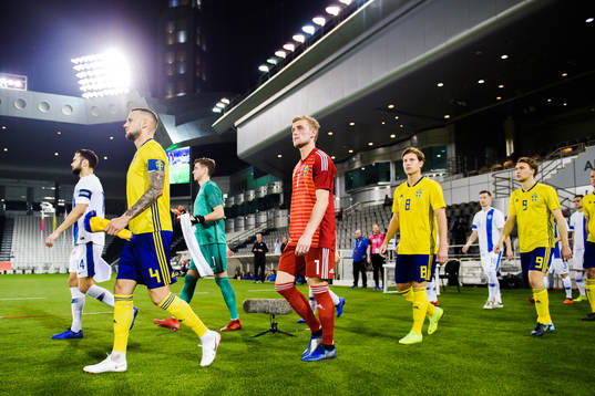 Alexander Milosevic, goalkeeper Jacob Rinne, Alexander