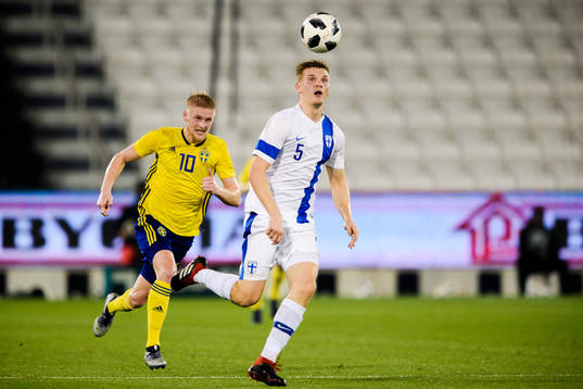 Kalle Holmberg of Sweden and Juhani Ojala of Finland