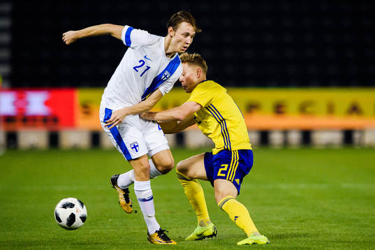 Lassi Lappalainen of Finland and Joel Andersson of Sweden