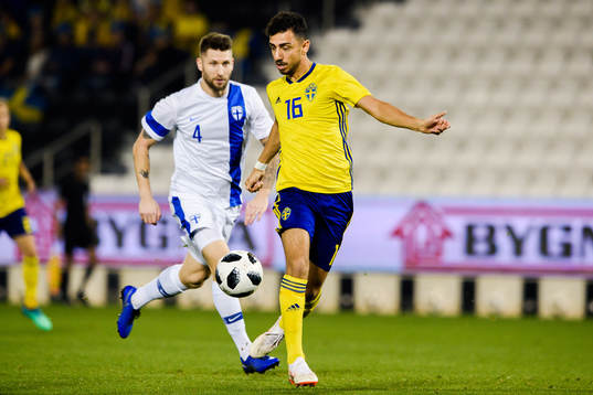 Joona Toivio of Finland and Daleho Irandust of Sweden