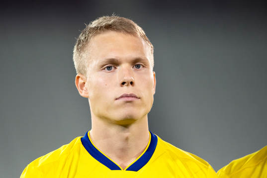 Sweden's Jonathan Augustinsson