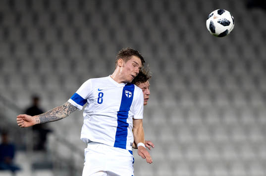 Finland's Robert Taylor and Sweden's Alexander Fransson