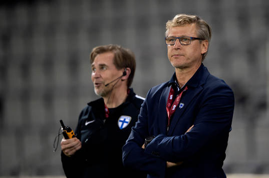 Finland's head coach Mark Kanerva