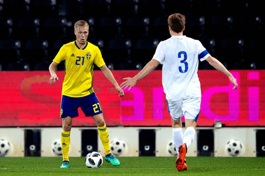 Sweden's Jonathan Augustinsson