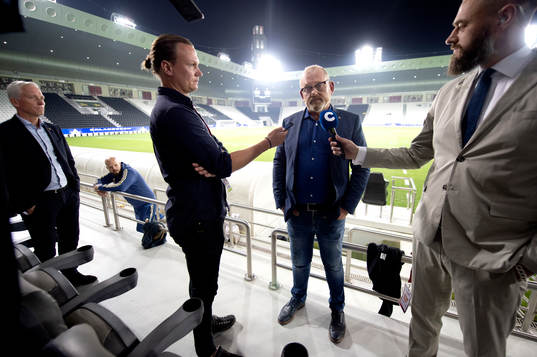 Chairman of the union Byggnads, Johan Lindholm is