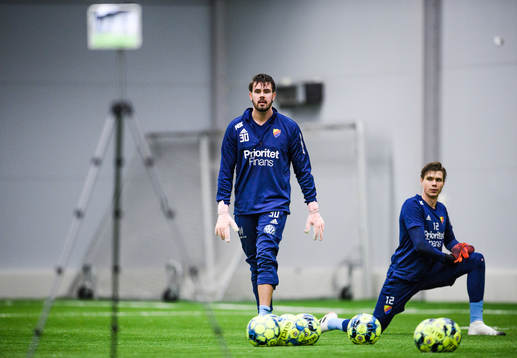 målvakt Tommi Vaiho och Per Kristian Bråtveit