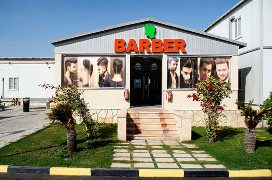 Barber Shop in Challenger City, which is a residential area