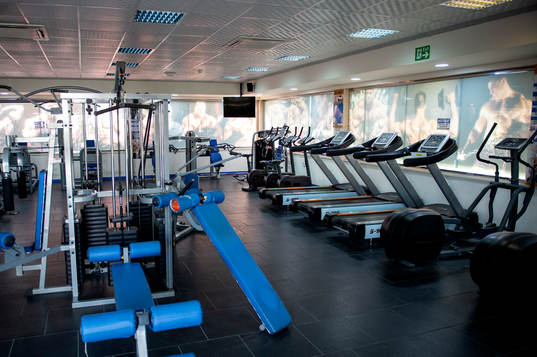 Gym in Challenger City, which is a residential area where