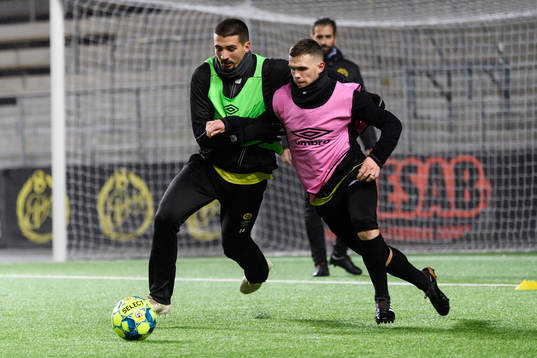 Ibrahim Dresevic och Jesper Manns