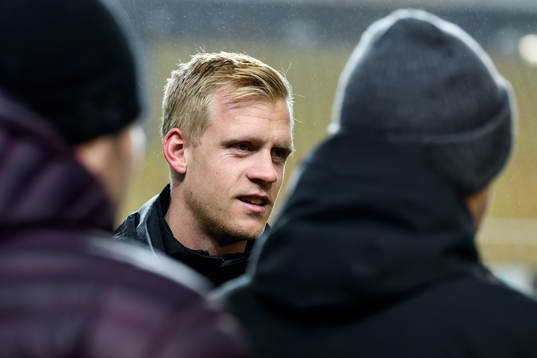 Målvaktstränare Linus Eriksson