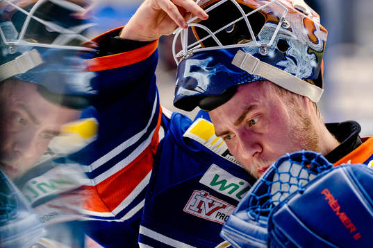Växjös målvakt Viktor Andrén