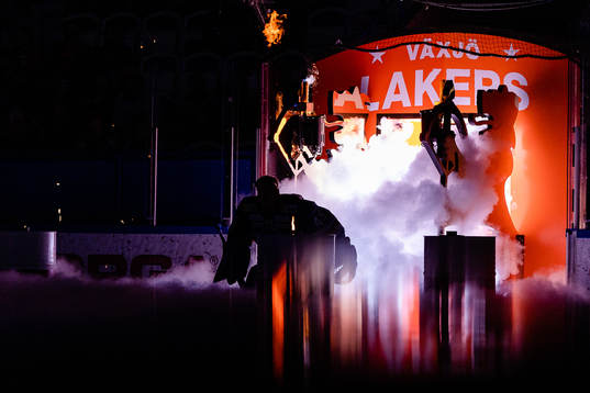 Växjös målvakt Viktor Andrén