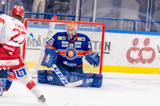 Växjös målvakt Viktor Andrén