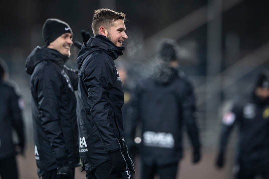 Christos Gravius (h) och Rasmus Lindkvist (v)