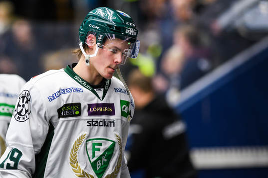 Färjestads Carl Jakobsson deppar