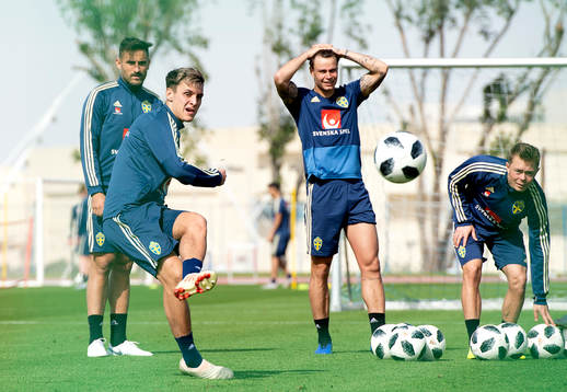 Sweden's Sotirios Papagiannopoulos, Jonathan Levi, Melker