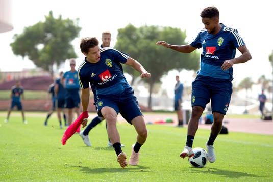 Sweden's Tesfaldet Tekie and Simon Thern