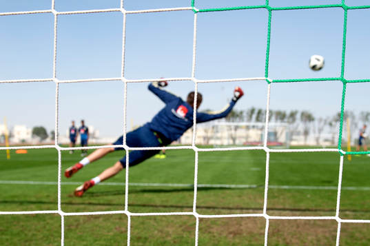 a goal net
