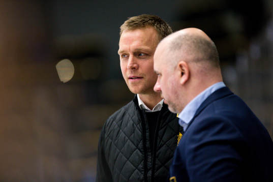Skellefteås assisterande tränare Bert Robertsson  i