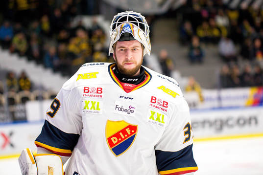 Djurgårdens målvakt Adam Reideborn