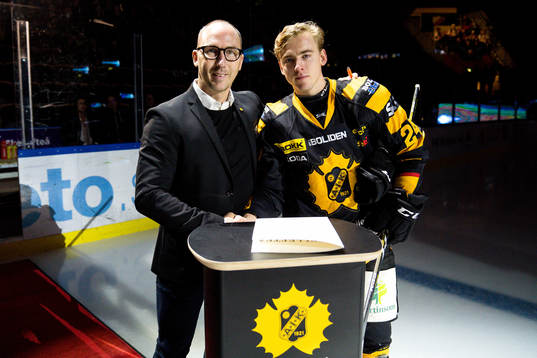 Skellefteås sportchef Mikael Lindgren och Skellefteås