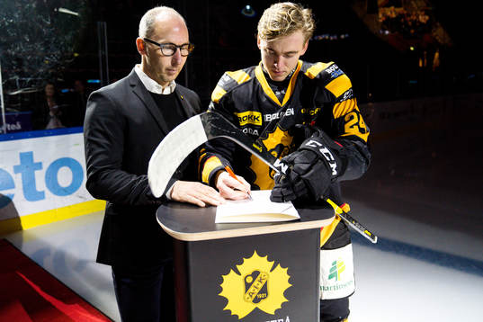 Skellefteås sportchef Mikael Lindgren och Skellefteås