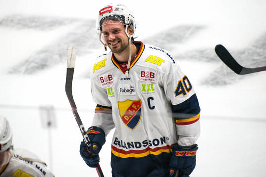 Djurgårdens Jacob Josefson jublar