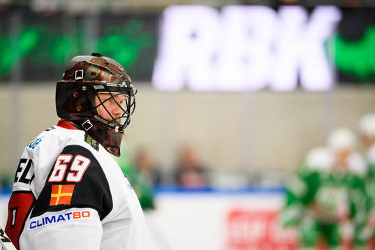 Malmö Redhawks målvakt Oscar Alsenfelt