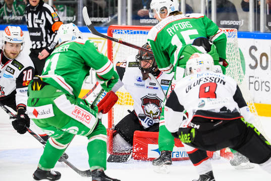 Malmö Redhawks målvakt Oscar Alsenfelt