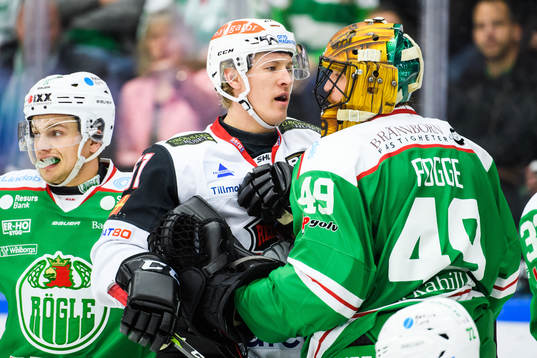 Malmö Redhawks Emil Sylvegård i bråk med Rögles