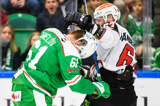 Rögles Jonas Ahnelöv i bråk med Malmö Redhawks Fredrik