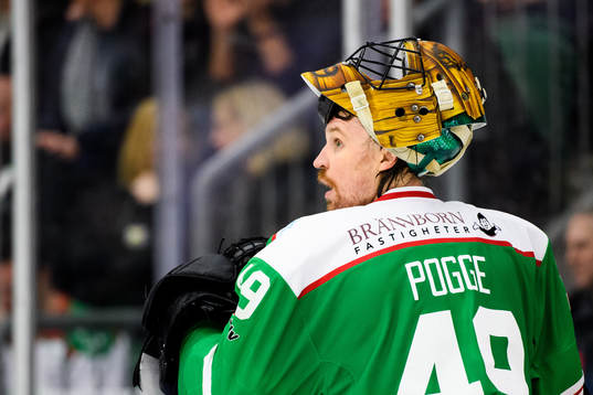 Rögles målvakt Justin Pogge