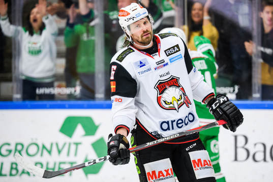 Malmö Redhawks Stefan Warg deppar