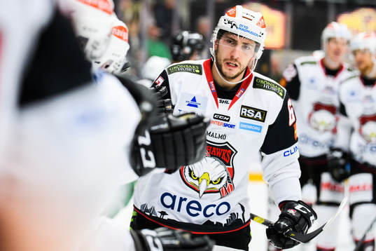 Malmö Redhawks Konstantin Komarek jublar
