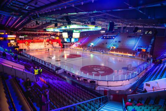 COOP Norrbotten arena interiör