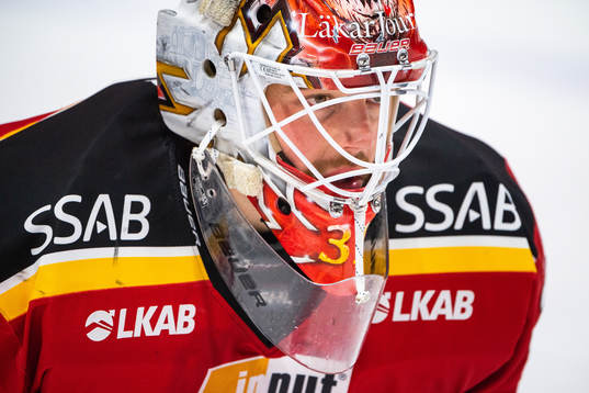 Luleås målvakt Niklas Rubin