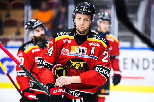 Luleås Johan Harju deppar